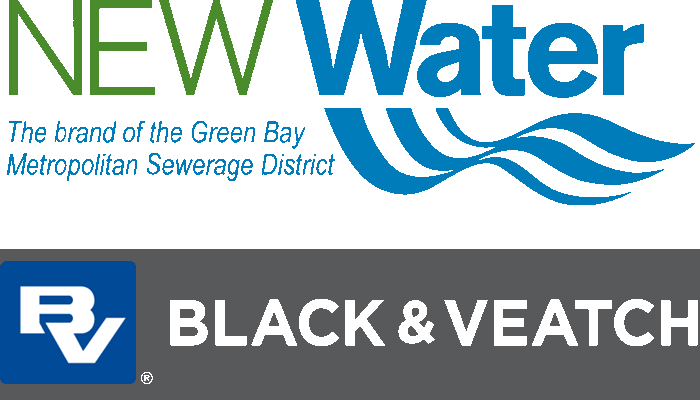 Logos for NEW Water and Blanck & Veatch