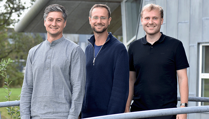 The sales team at Unisense Environment